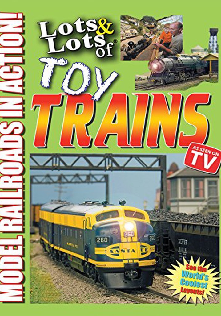 Lots & Lots of Toy Trains Model Railroading Action!